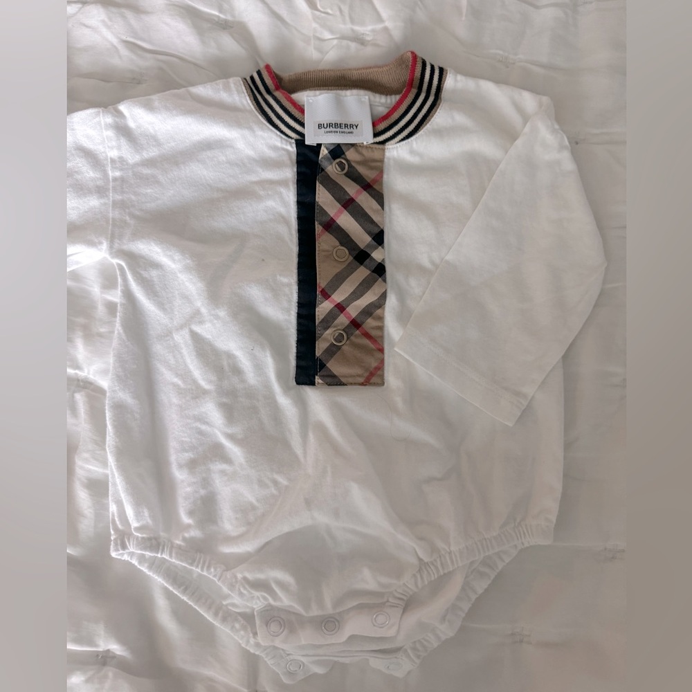 BURBERRY BABY ONESIE